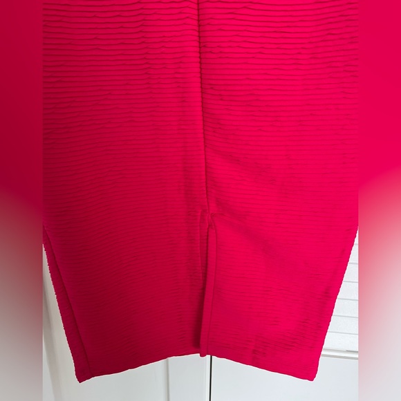 Hot pink pencil skirt river island size 6 - Picture 3 of 5